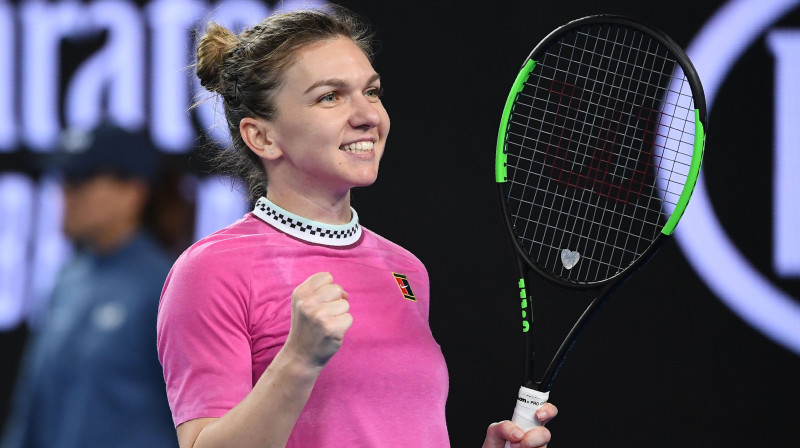 Simona Halepa. Foto: AFP/Scanpix