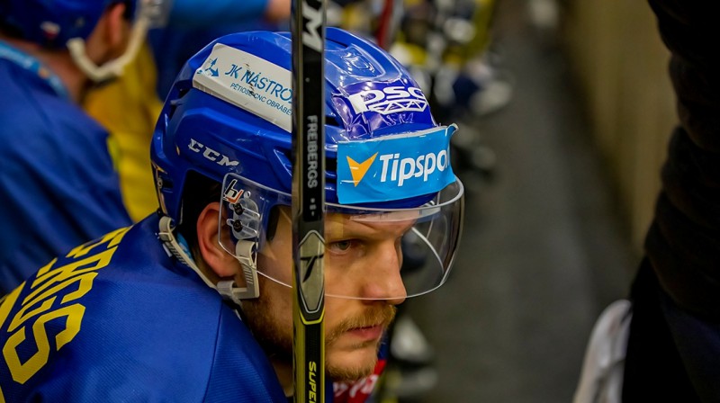 Ralfs Freibergs. Foto: Jiří Zaňát / Zlin Press, hokej.zlin.cz