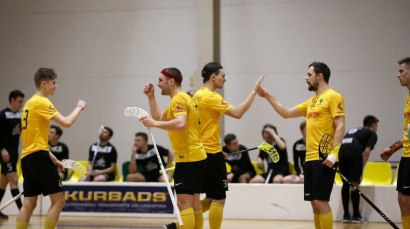 Vakar atstātais punkts Ogrē noteikti "Rubenei" dos papildus motivāciju spēlē pret "Lekringu"
Foto: Floorball.lv