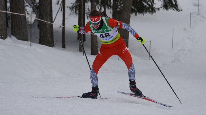 Kristaps Deksnis. Foto: Biathlon Fans Hungary