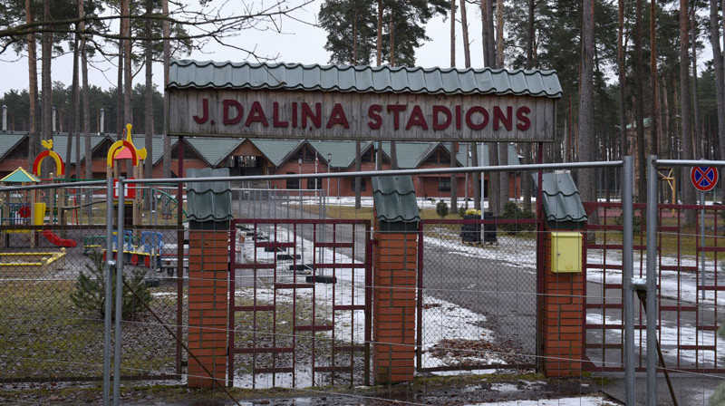 Valmieras J. Daliņa stadions. Foto: Romāns Kokšarovs/f64