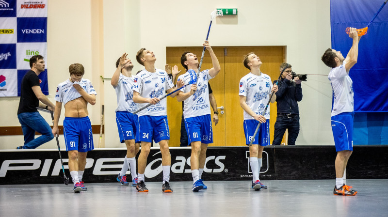 Cēsu "Lekrings". Foto: Raivo Sarelainens, floorball.lv