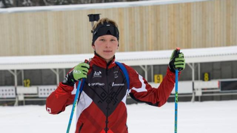 Edgars Mise. Foto: Latvijas Biatlona federācija