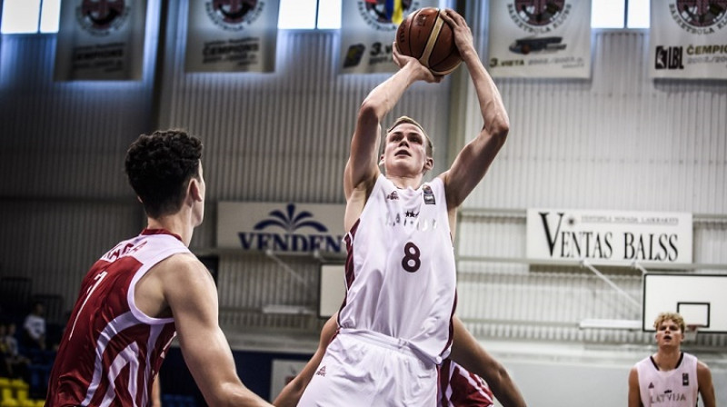 Valters Vēveris. Foto: FIBA