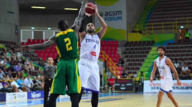 Pjetro Aradori. Foto: Itālijas Basketbola federācija