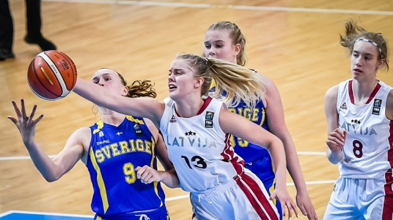 Līva Krūmiņa: deviņi punkti ceturtajā ceturtdaļā. Foto: FIBA