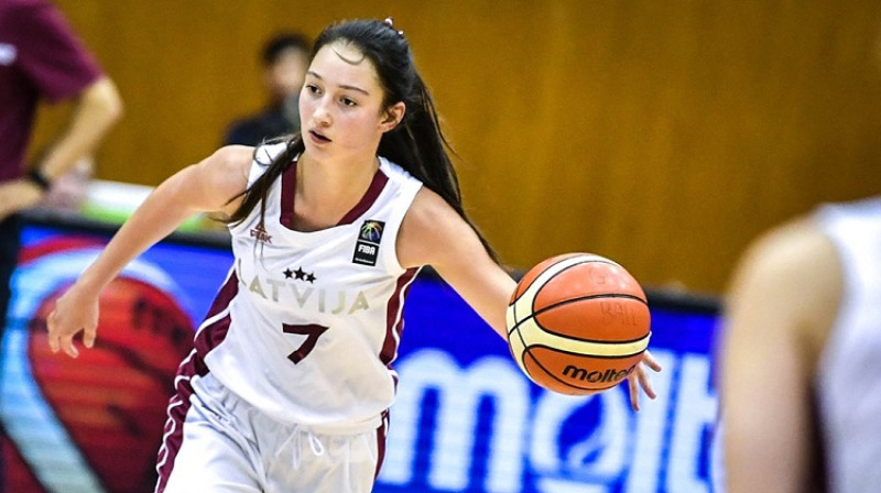 Paula Kļeščova: 23 punkti un sezonas rekords uzvarā pār RSU. Foto: FIBA