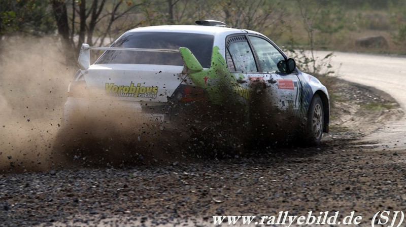 Jānis Vorobjovs/Ivo Pūķis. Foto: rallyebild.de