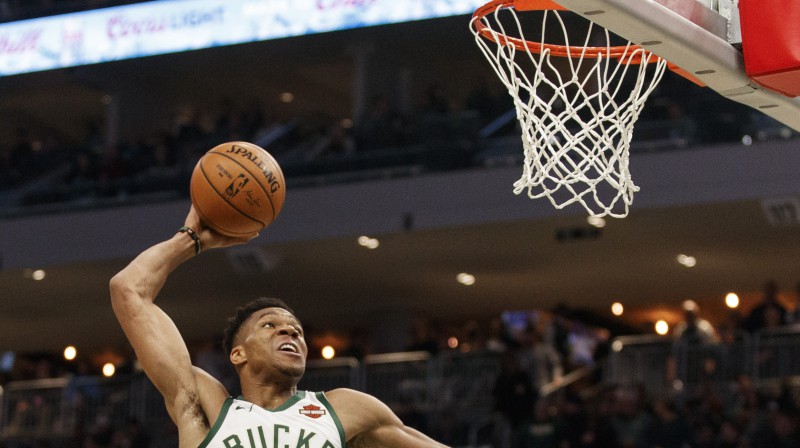 Jannis Adetokunbo. Foto: USA Today Sports/Scanpix