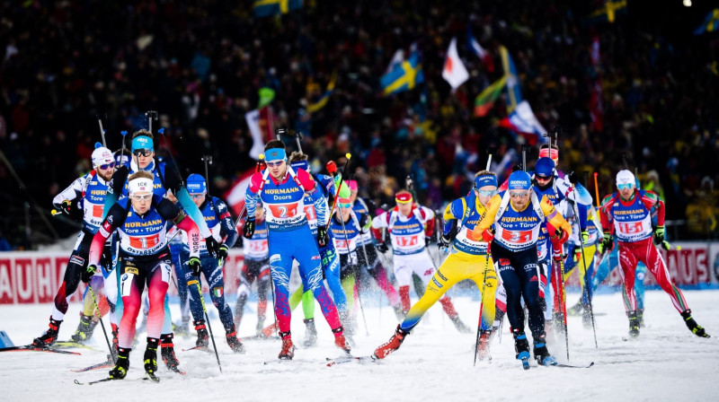 4x7,5 kilometru stafetes starts. Foto: imago images/Scanpix