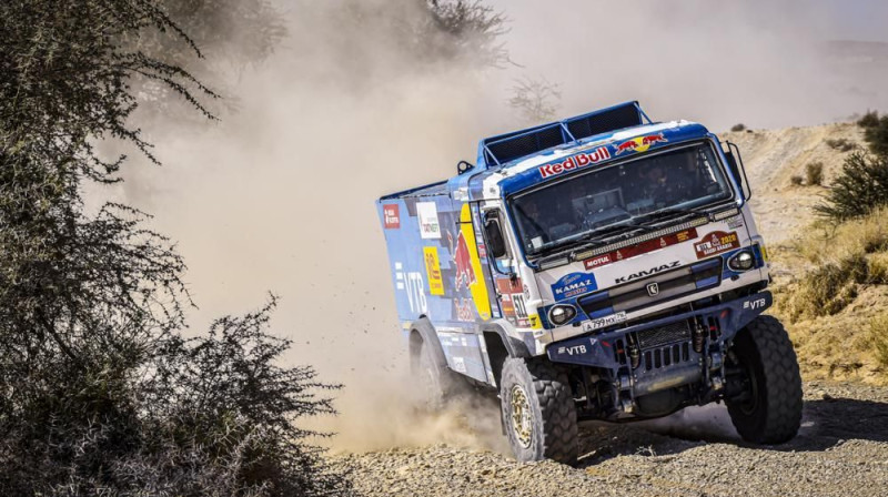 Smago auto klases uzvarētājs Andrejs Karginovs. Foto: Dakar.com