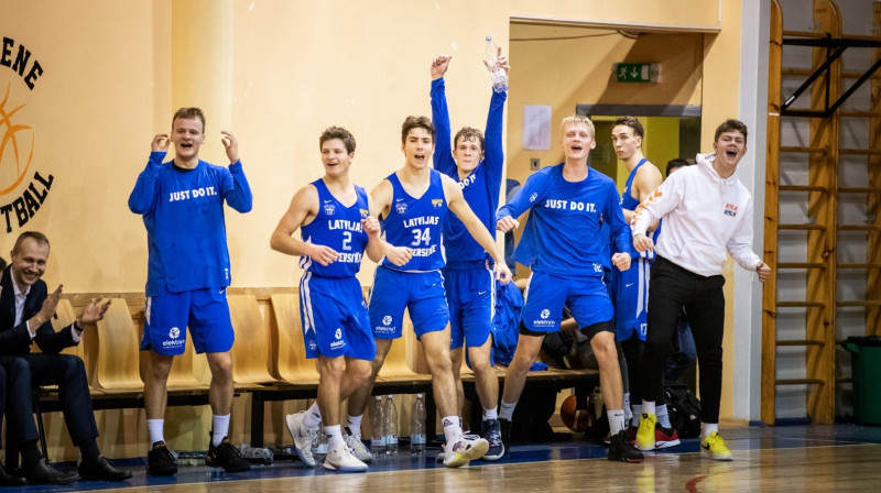 LU/BS "Rīga" basketbolisti. Foto: basket.lv