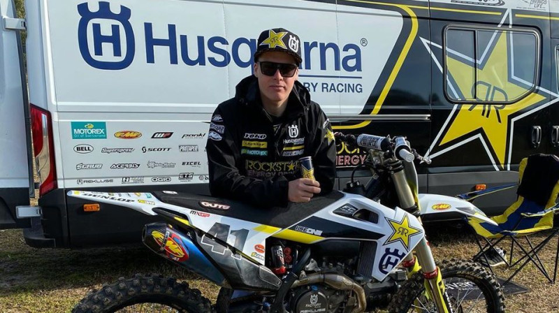 Pauls Jonass. Foto: Rockstar Energy Husqvarna Factory Racing Team