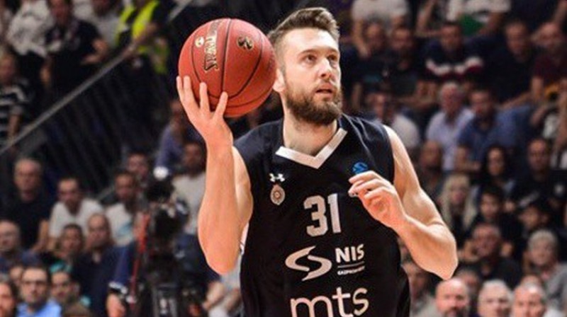 Žanis Peiners. Foto: KK Partizan