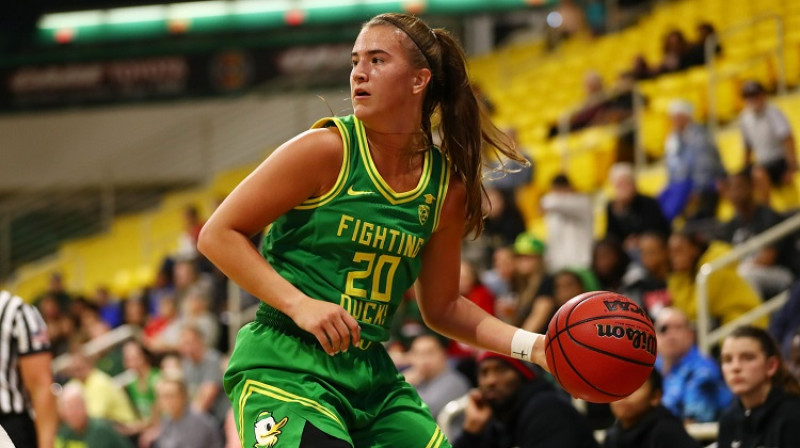 WNBA drafta pirmais numurs Sabrina Jonesku. Foto: AFP/Scanpix