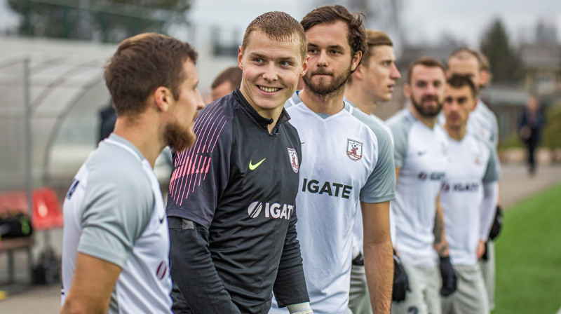 "Jelgavas" futbolisti. Foto: FK Jelgava