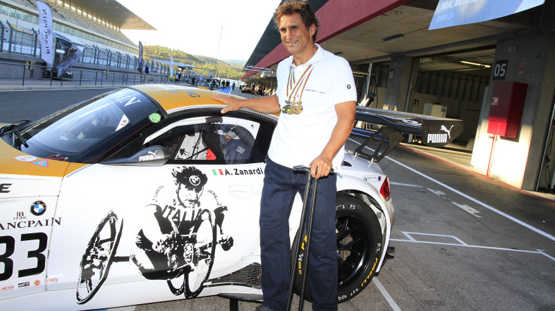 Alekss Dzanardi. Foto: BMW