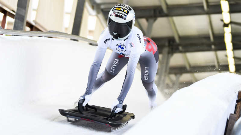 Endija Tērauda. Foto: Viesturs Lācis/bobslejs.lv