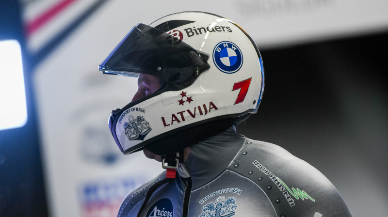 Oskars Melbārdis. Foto: Viesturs Lācis/bobslejs.lv