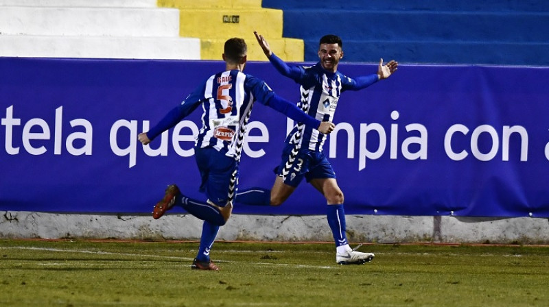 "Alcoyano" futbolisti. Foto: AP/Scanpix