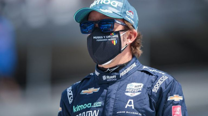 Fernando Alonso. Foto: indycar.com