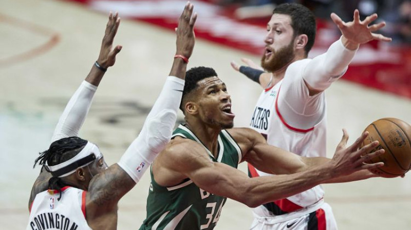 Jannis Adetokunbo. Foto: AP/Scanpix