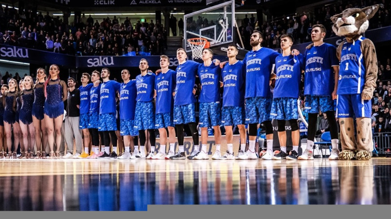 Igaunijas vīriešu basketbola valstsvienība. Foto: FIBA