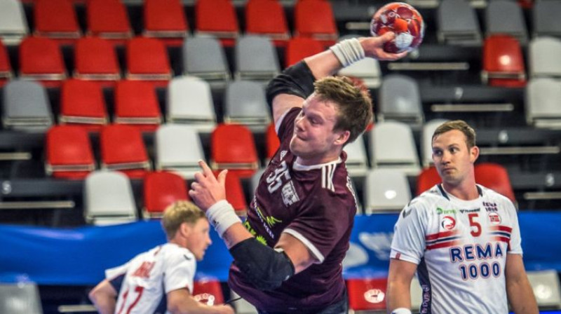 Egils Politers. Foto: handball.lv