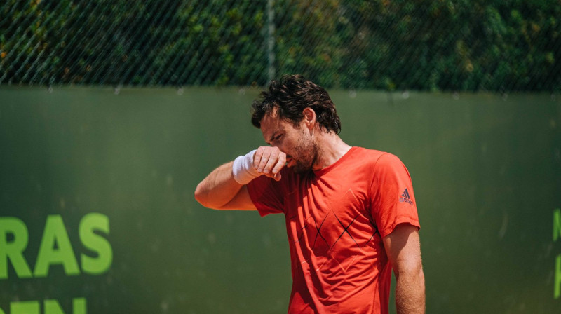 Ernests Gulbis. Foto: Oeiras Open