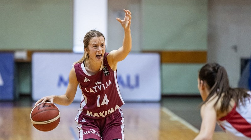 Marta Leimane: 17 punkti uzvarā Šauļos. Foto: FIBA