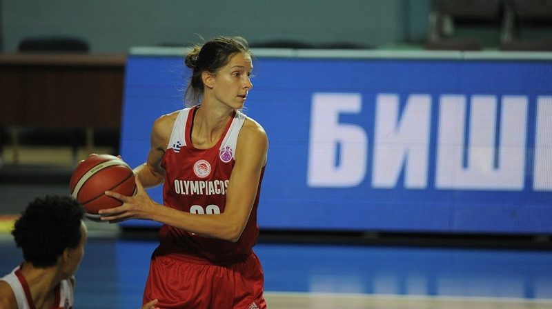 Kristīne Vītola 2021. gada 28. oktobrī Orenburgā. Foto: EuroCup Women