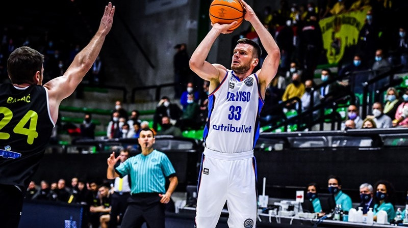 Toms Dimša. Foto: FIBA Champions League