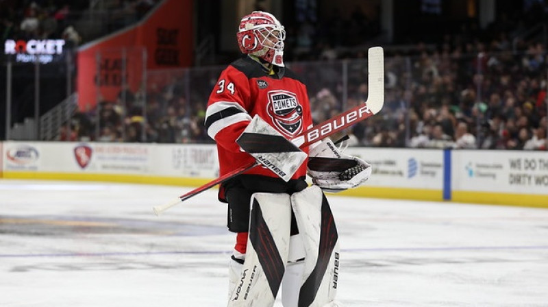 Mareks Mitens. Foto: Utica Comets