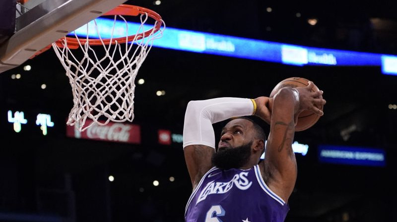 Lebrons Džeimss. Foto: AP/Scanpix