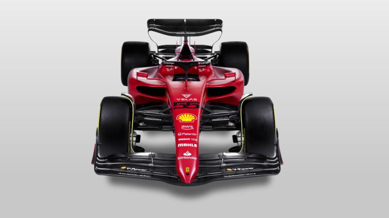 Jaunais "Ferrari F1-75" modelis. Foto: Scuderia Ferrari