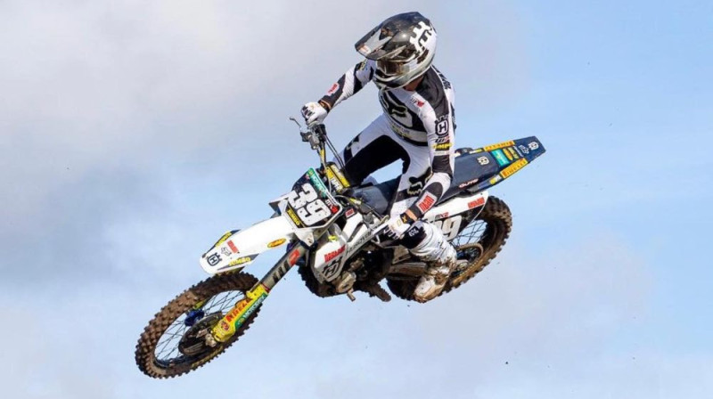 Roans van de Mūsdijks. Foto: Nestaan Husqvarna MX2