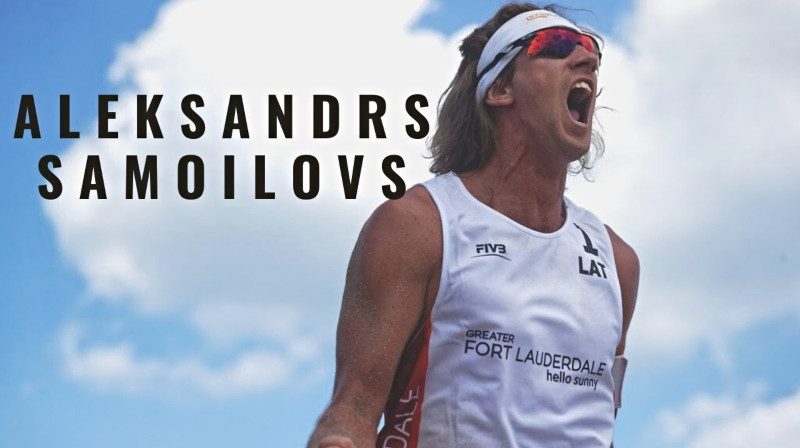 Aleksandrs Samoilovs. Foto: Sandcast Podcast / FIVB