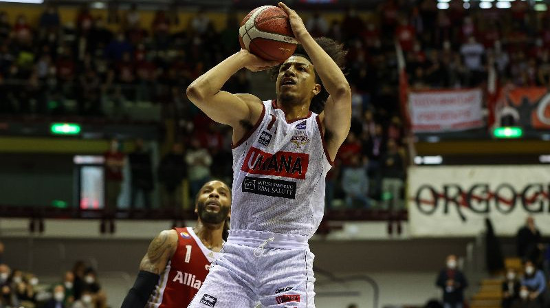 Venēcijas ''Umana Reyer'' basketbolists Viktors Sanders. Foto: AP/Scanpix