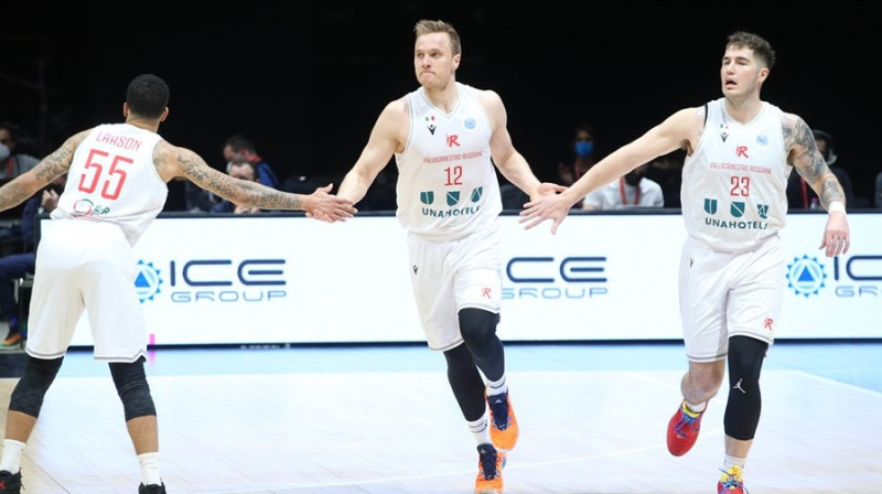 Artūrs Strautiņš (#12). Foto: FIBA Europe Cup