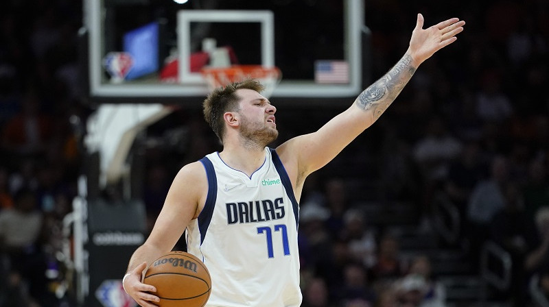 Luka Dončičs. Foto: AP/Scanpix