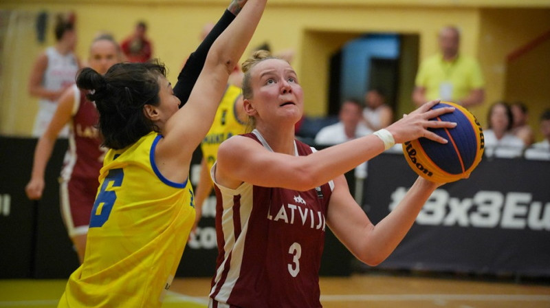 Paula Mauriņa. Foto: FIBA 3x3