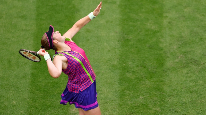 Aļona Ostapenko. Foto: Action Images/Reuters/Scanpix