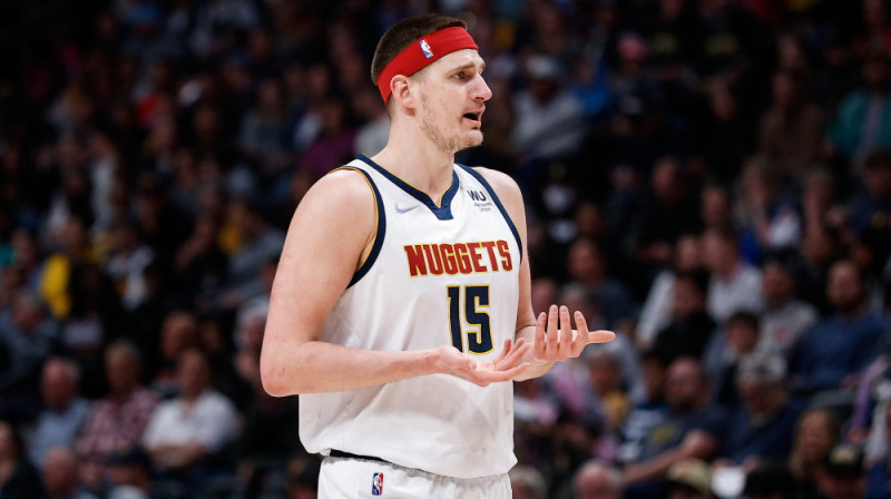 Divkārtējais NBA vērtīgākais spēlētājs Nikola Jokičs. Foto: USA Today Sports/Scanpix