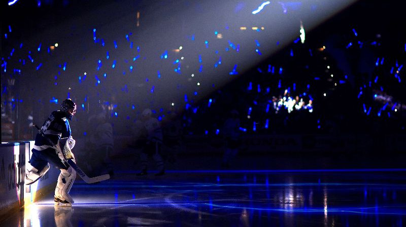 Toronto ''Maple Leafs'' arēna. Foto: GETTY IMAGES NORTH AMERICA/Scanpix