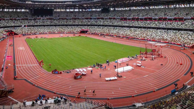 Tokijas olimpiskais stadions. Foto: World Athletics
