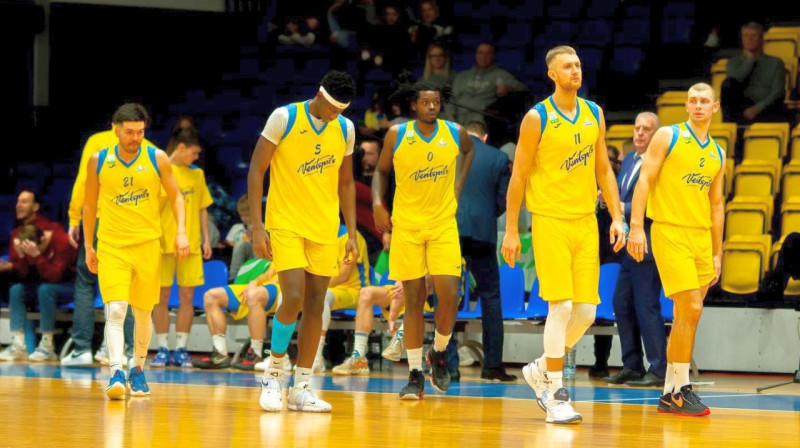 "Ventspils" basketbolisti. Foto: BK Ventspils