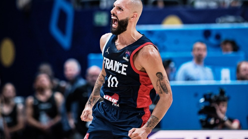 Evans Furņē. Foto: FIBA