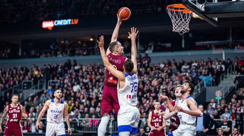 Klāvs Čavars. Foto: FIBA