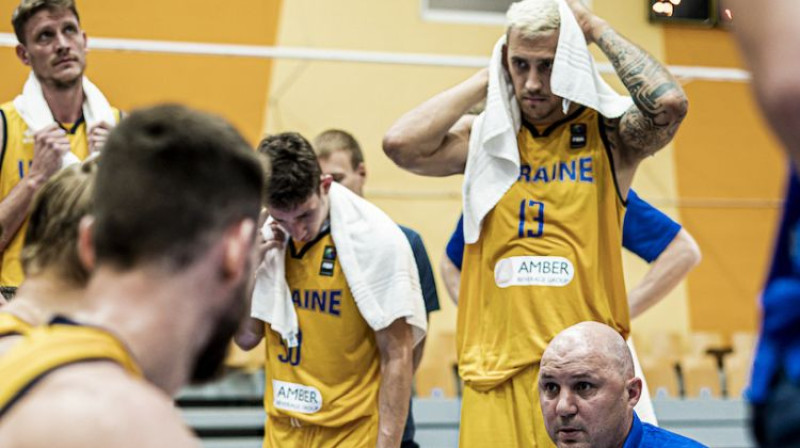 Ukrainas basketbola izlase. Foto: FBU.ua