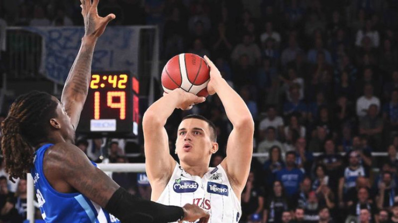 Andrejs Gražulis. Foto: Lega Basket Serie A